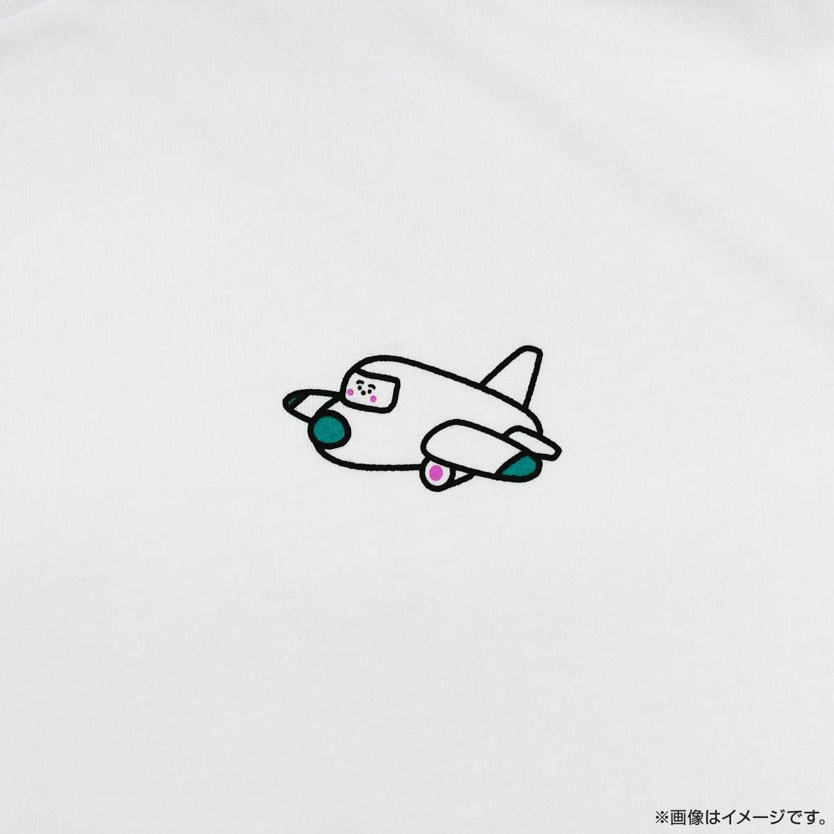 シナぷしゅ Tシャツ（ひこうきぷしゅ） XLサイズ