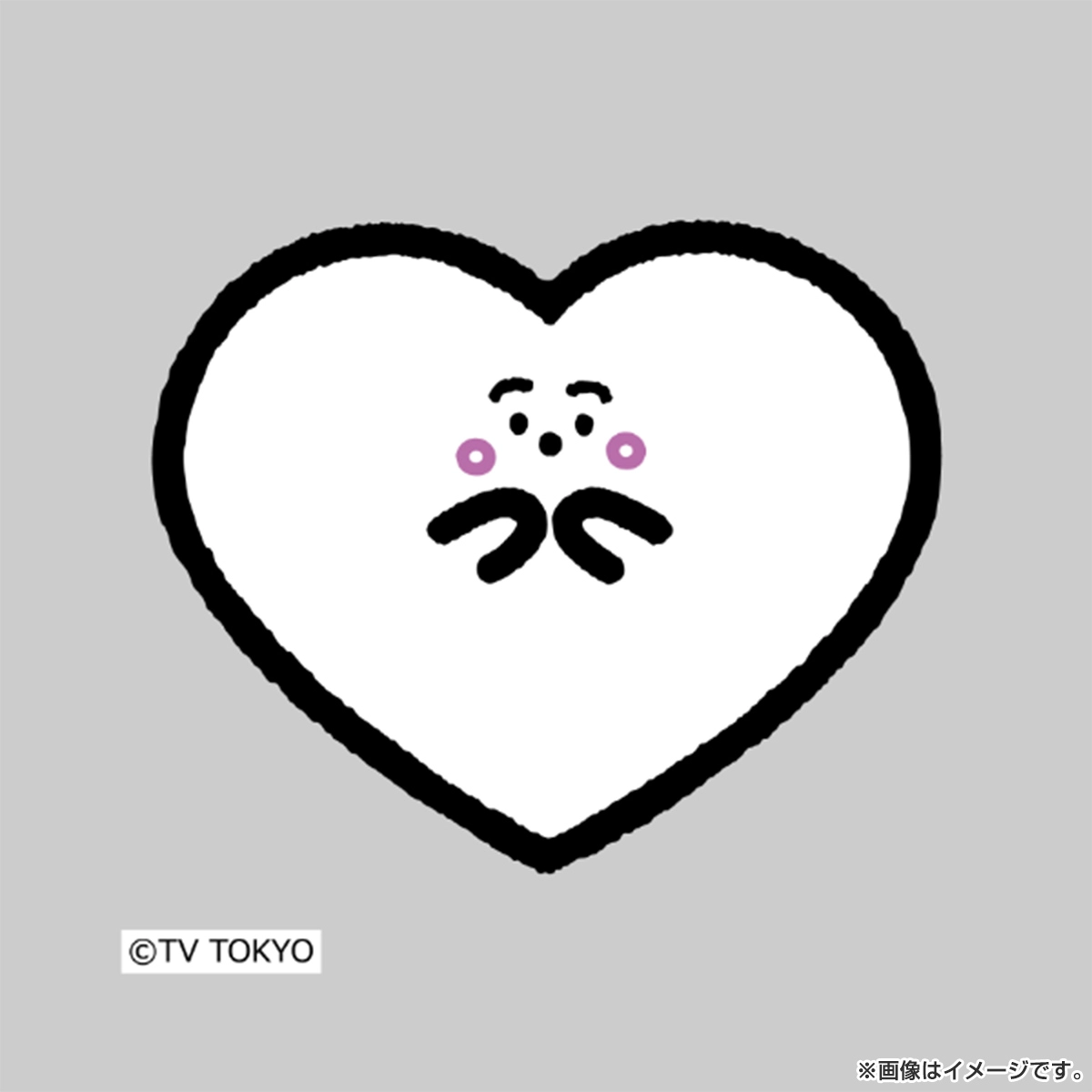 シナぷしゅ キャラぴた マルチプリントシート ミニサイズ ハート