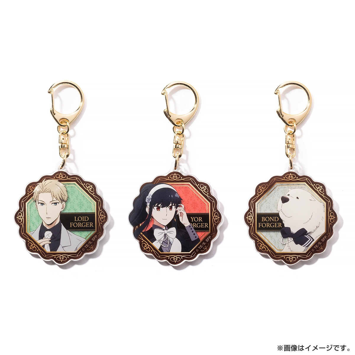 SPY×FAMILY トレーディングアクリルキーホルダー（モノクローム）