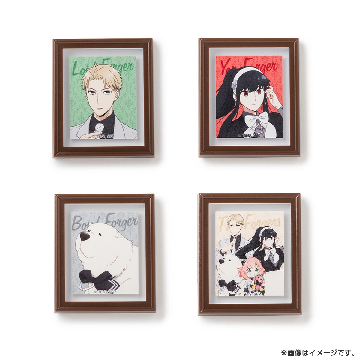 SPY×FAMILY トレーディングミニフレームマグネット（モノクローム）