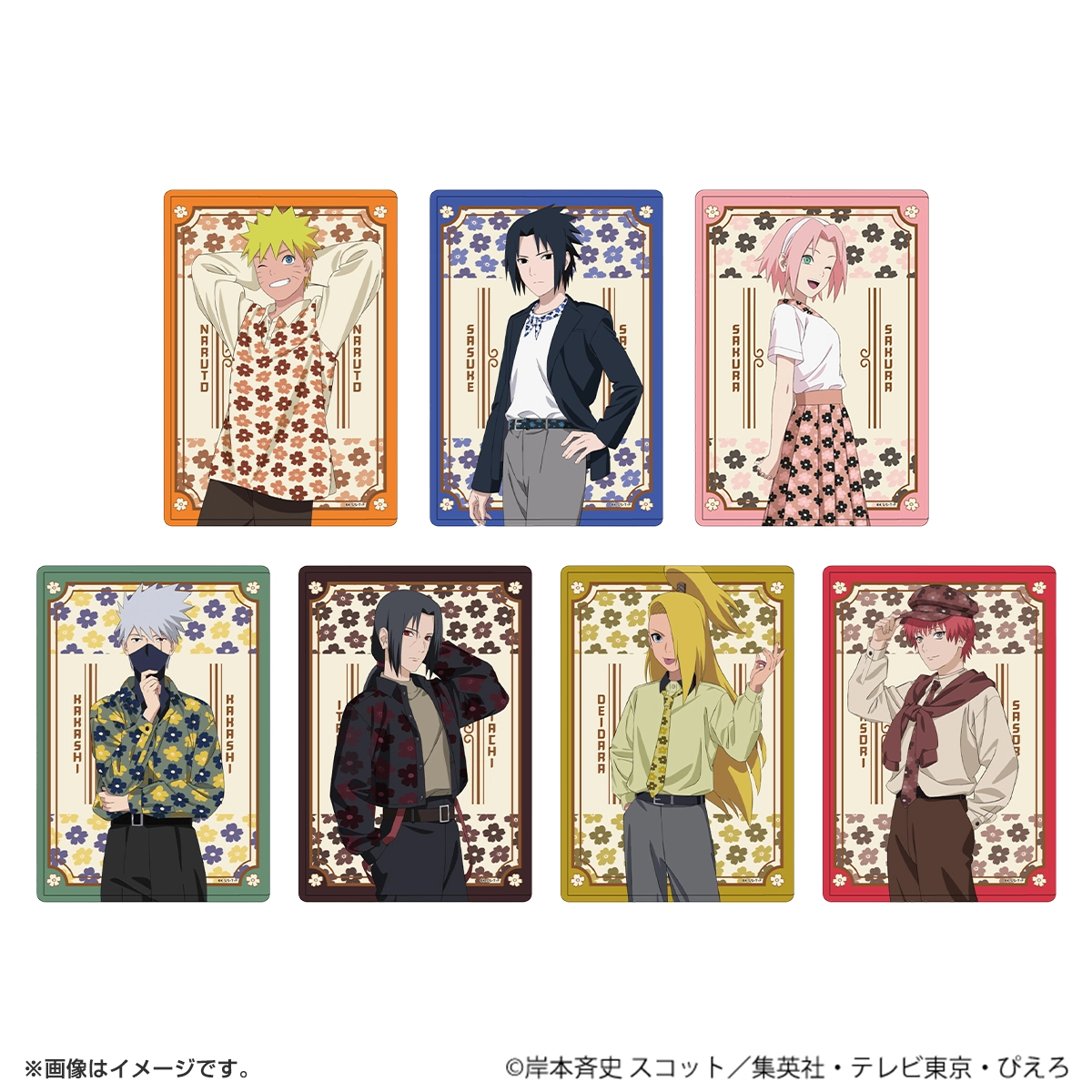 希少・レア　NARUTO ナルト　ミニクリアケース　A イラストカード 希少・レア NARUTO ナルト ミニクリアケース A イラストカード