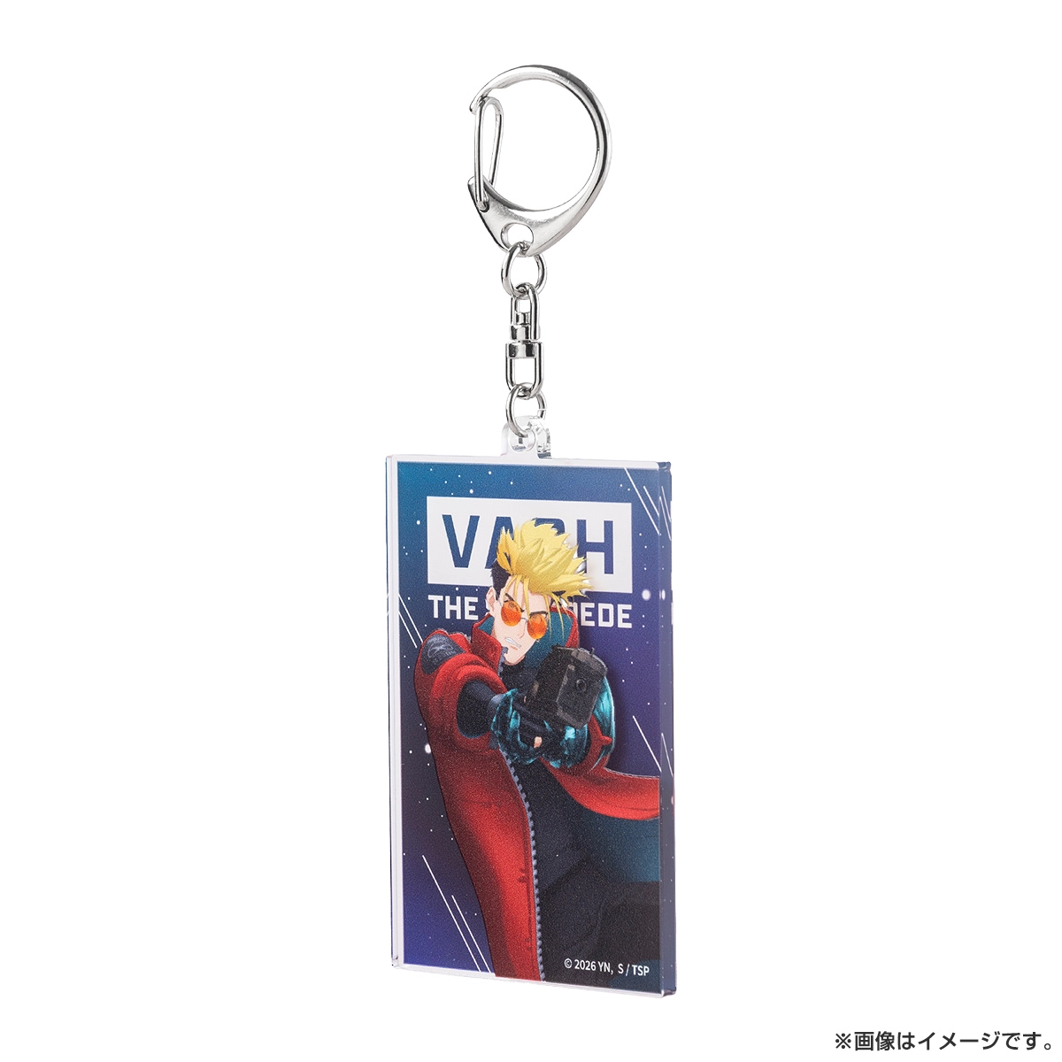 TRIGUN STARGAZE レイヤードアクリルキーホルダー ヴァッシュ