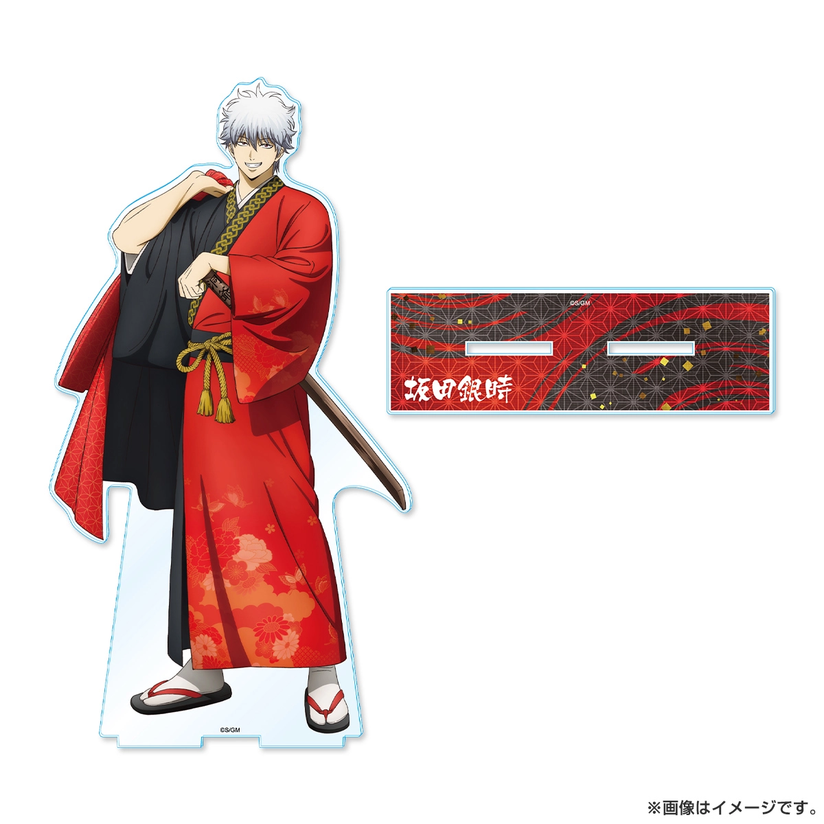 新劇場版 銀魂 -吉原大炎上- メガアクリルスタンド（和装「緋」）