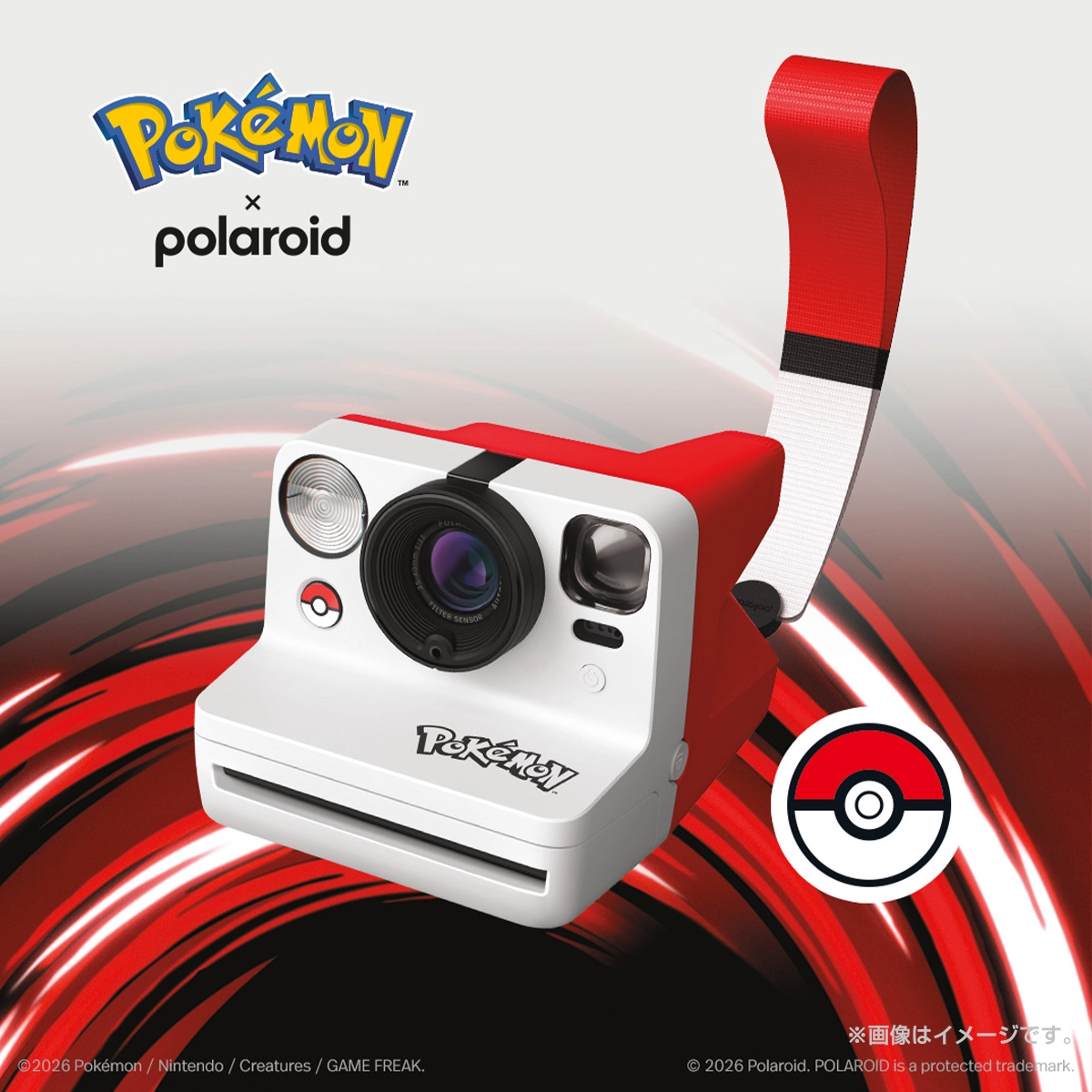 ポケモン Polaroid Now Camera Generation 3 ポケモンエディション
