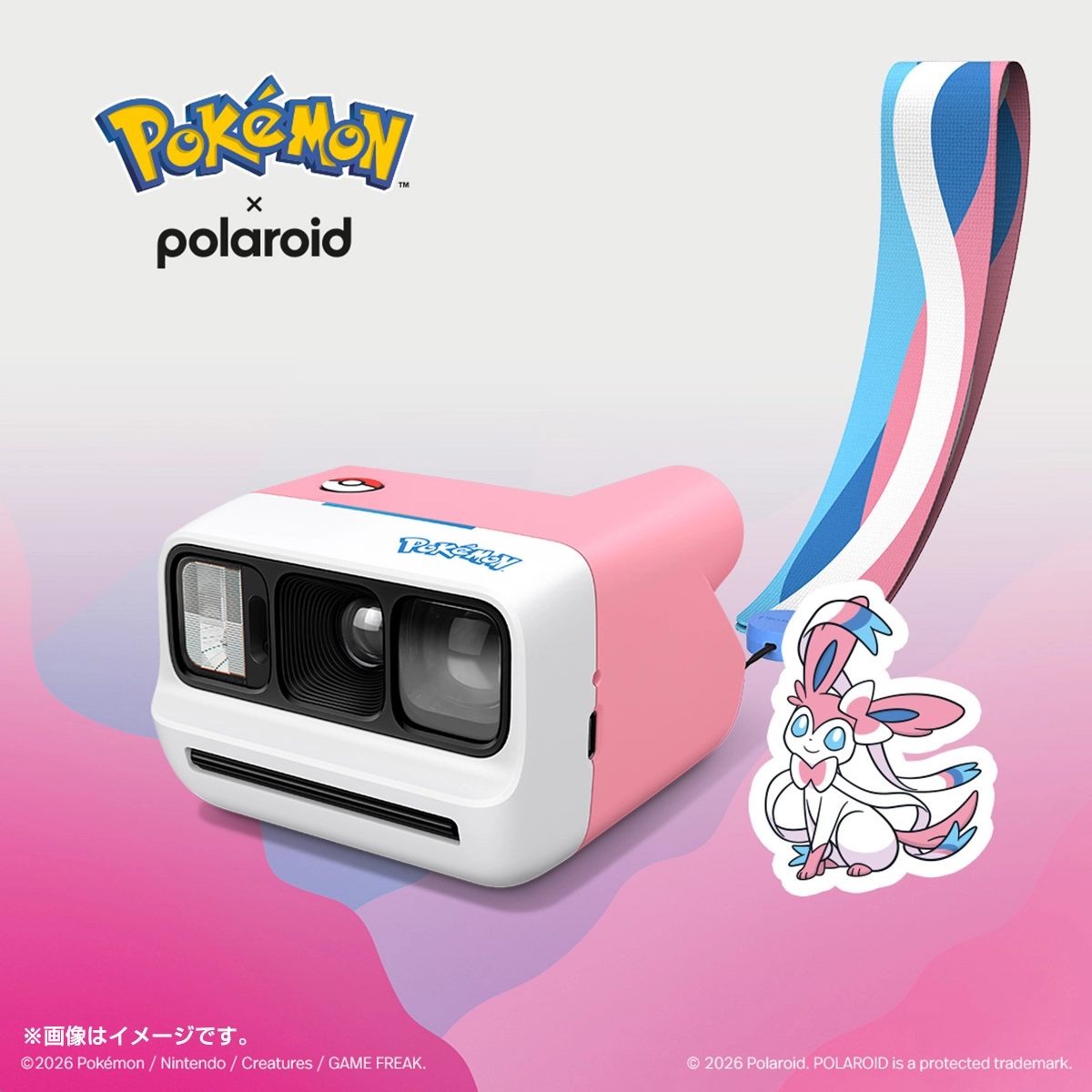 ポケモン Polaroid Go Instant Camera Generation 3 ニンフィア特別