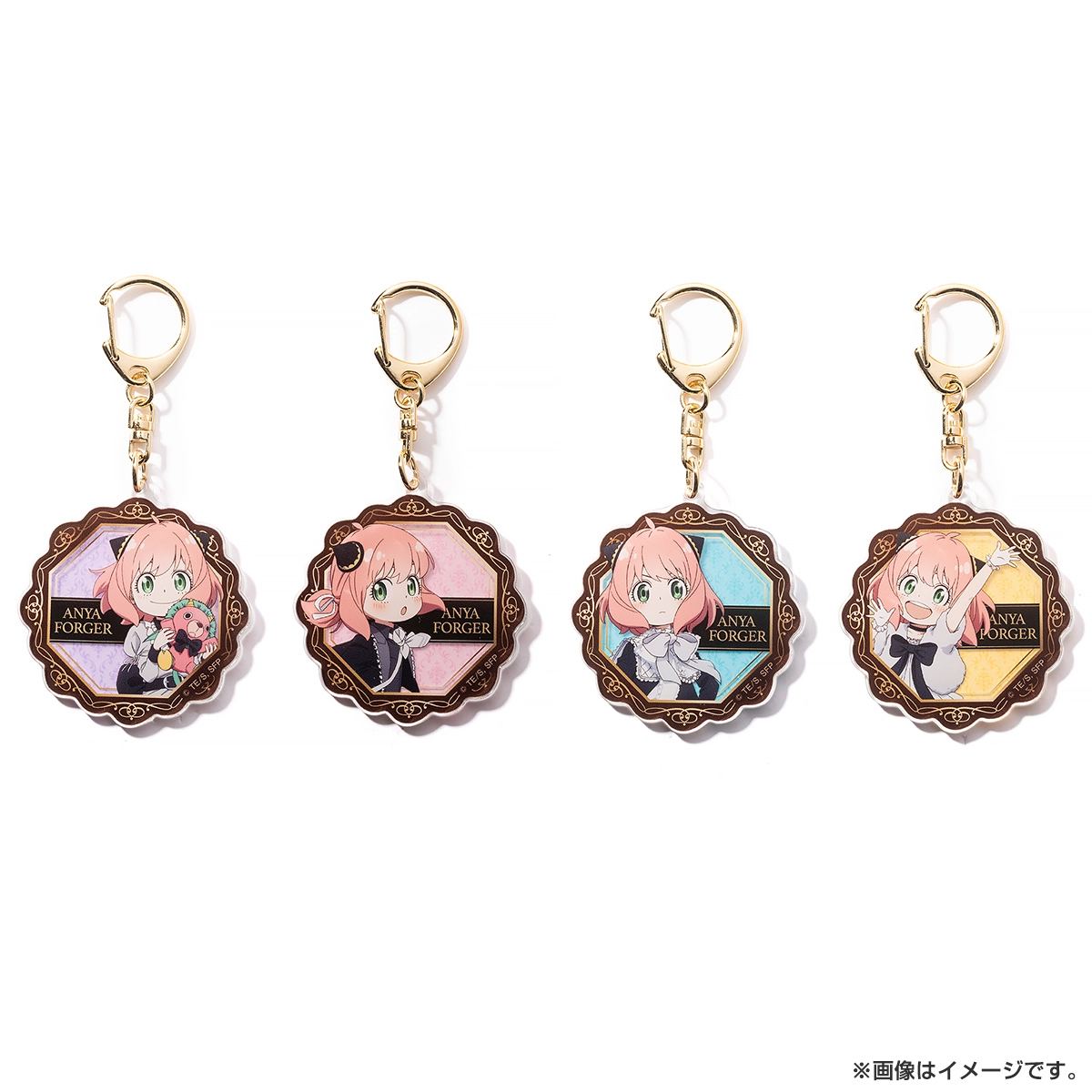 SPY×FAMILY トレーディングアクリルキーホルダー（モノクローム）