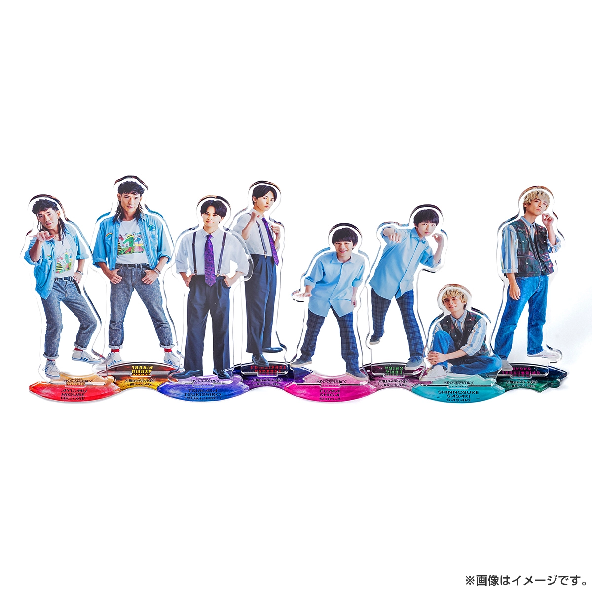 俺たちバッドバーバーズ アクリルスタンド 表 佐々木しんのすけ