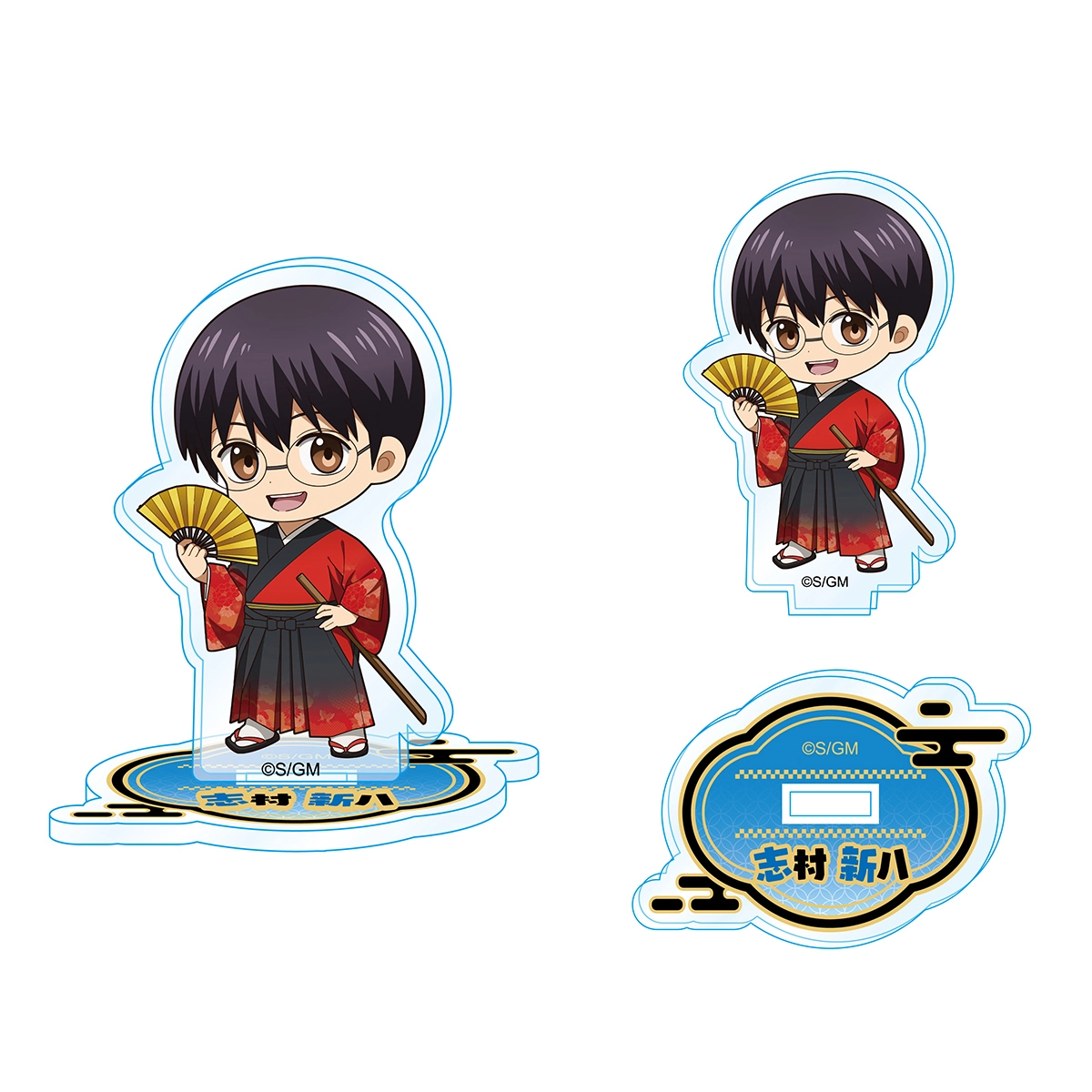 新劇場版 銀魂 -吉原大炎上- トレーディングぷちアクリルスタンド（和装「緋」）