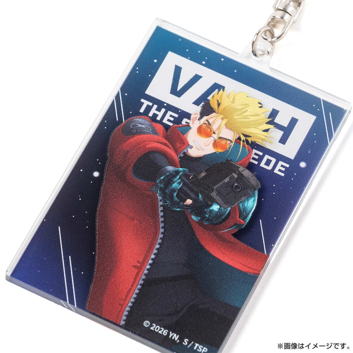 TRIGUN STARGAZE レイヤードアクリルキーホルダー ヴァッシュ