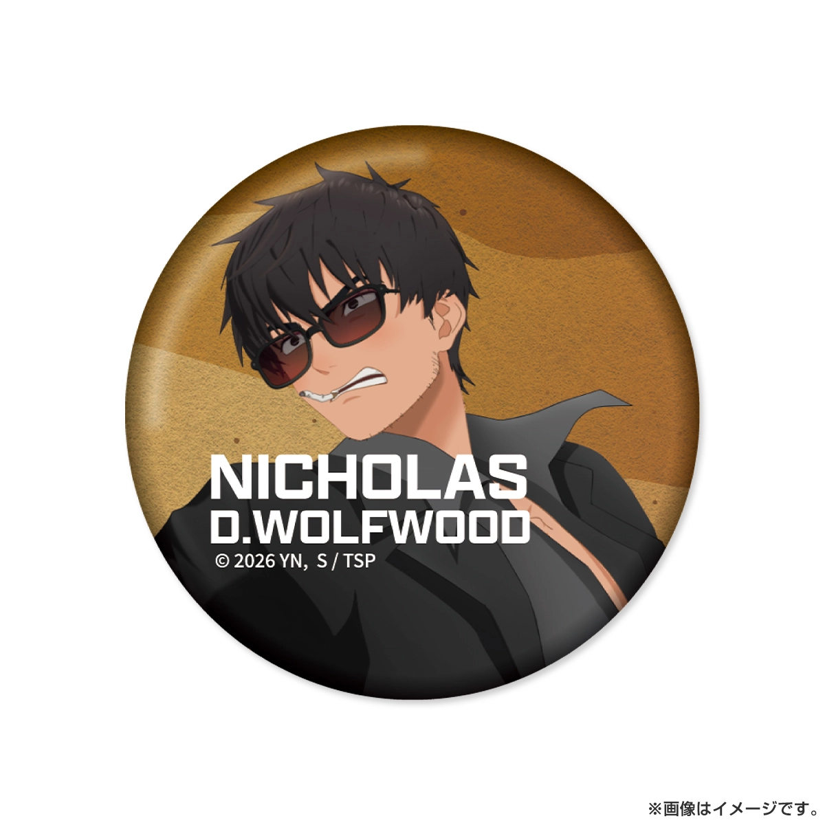 TRIGUN STARGAZE 缶バッジ2個セット ニコラス