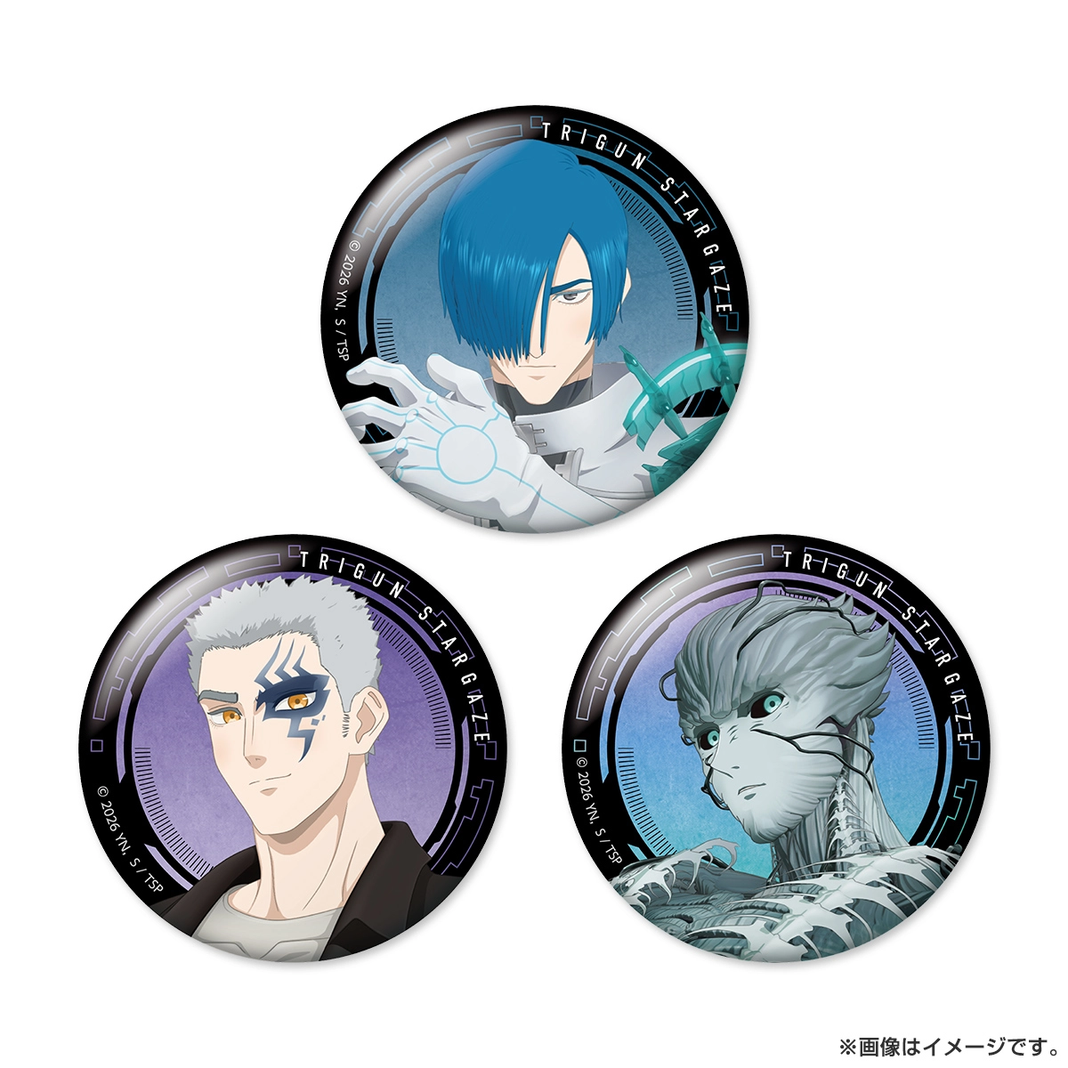 TRIGUN STARGAZE トレーディング缶バッジ