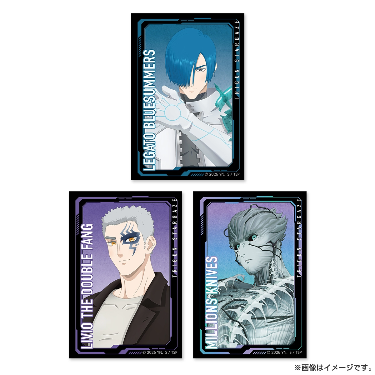 TRIGUN STARGAZE トレーディングスクエア缶マグネット