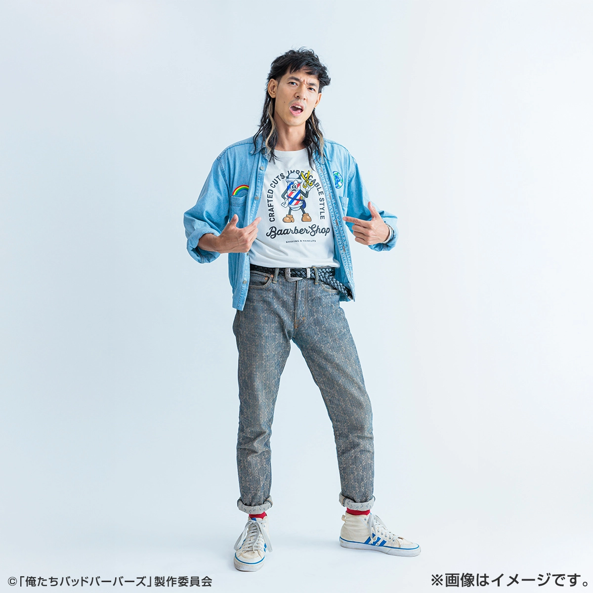 俺たちバッドバーバーズ Tシャツ（日暮歩） Mサイズ