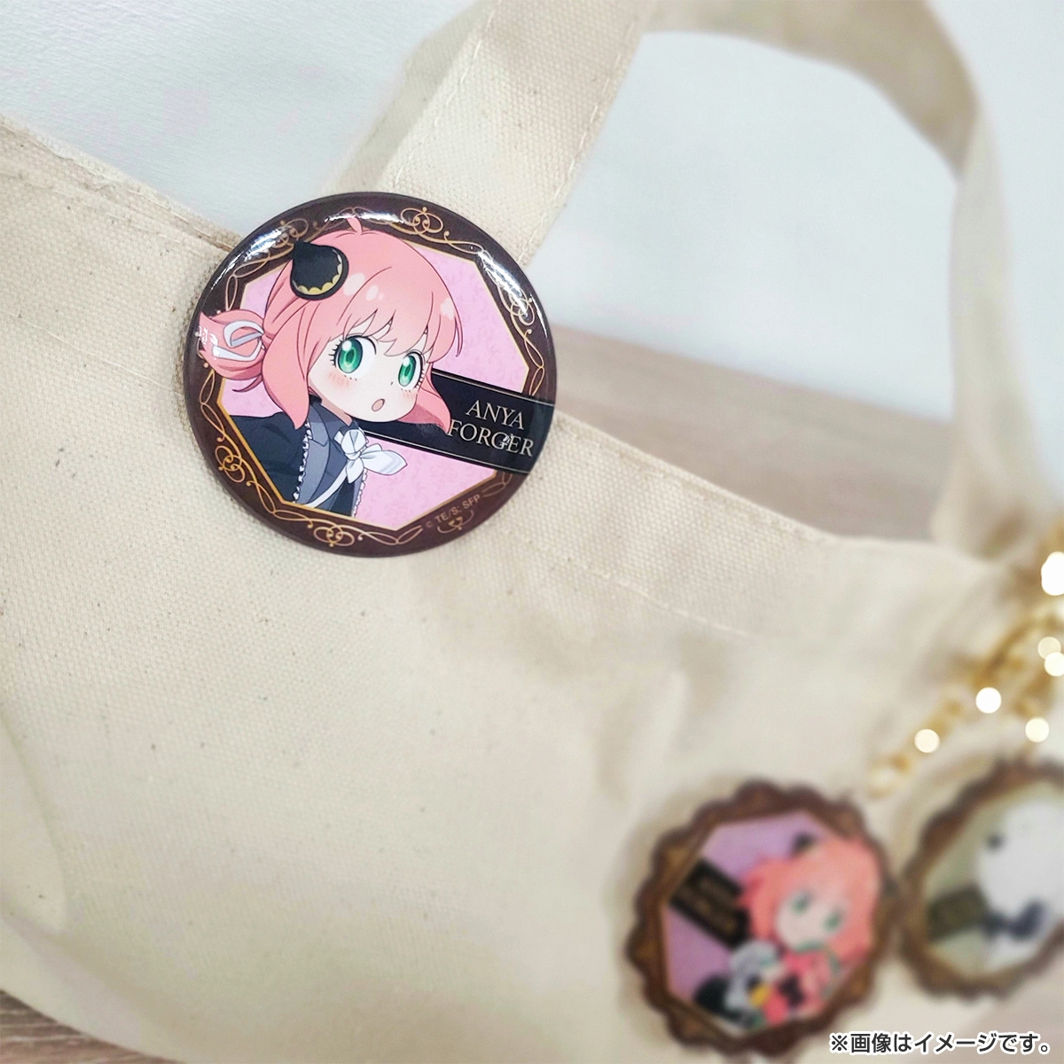 SPY×FAMILY トレーディング缶バッジ（モノクローム）