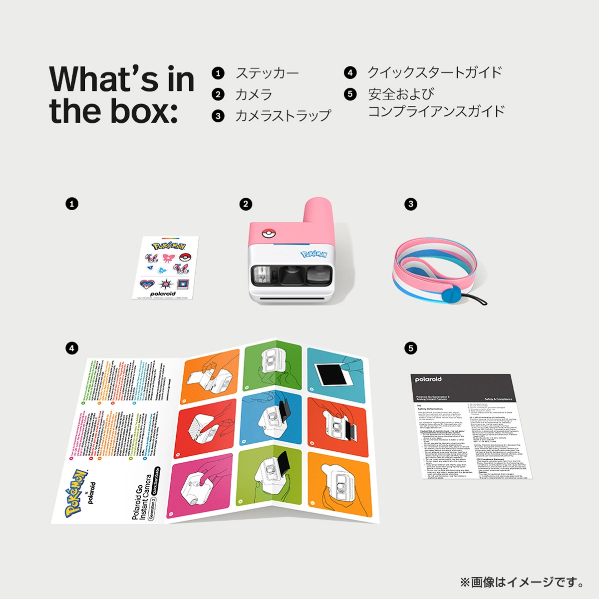 ポケモン Polaroid Go Instant Camera Generation 3 ニンフィア特別