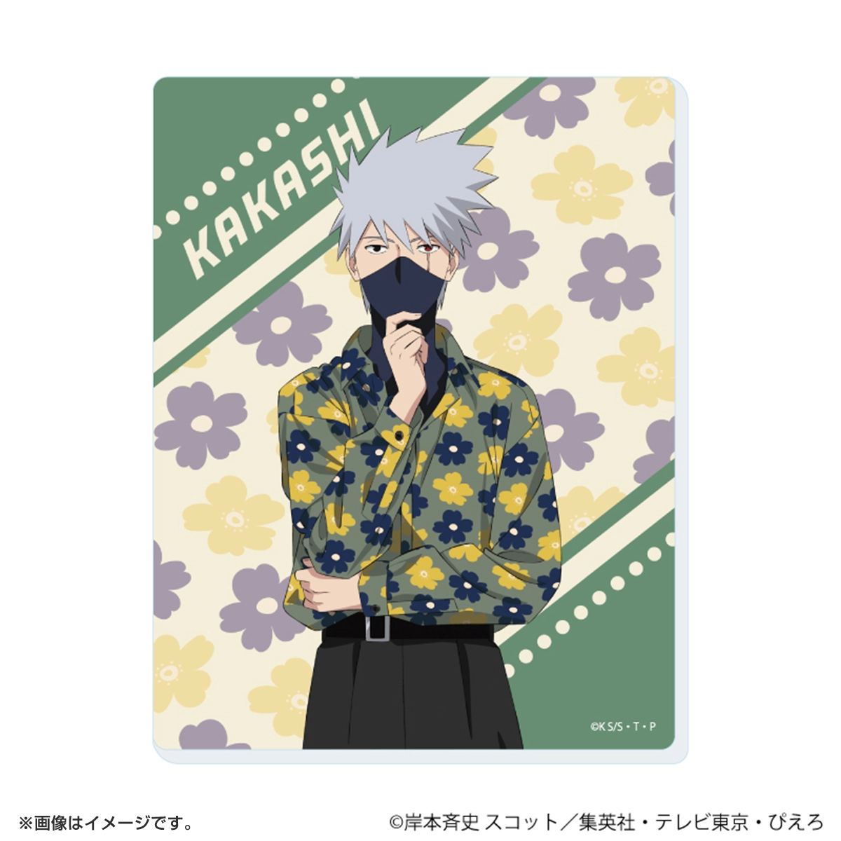 ミニアクリルプレート「NARUTO-ナルト- 疾風伝」ニューレトロver. ブラインド(全7種)(描き下ろしイラスト)