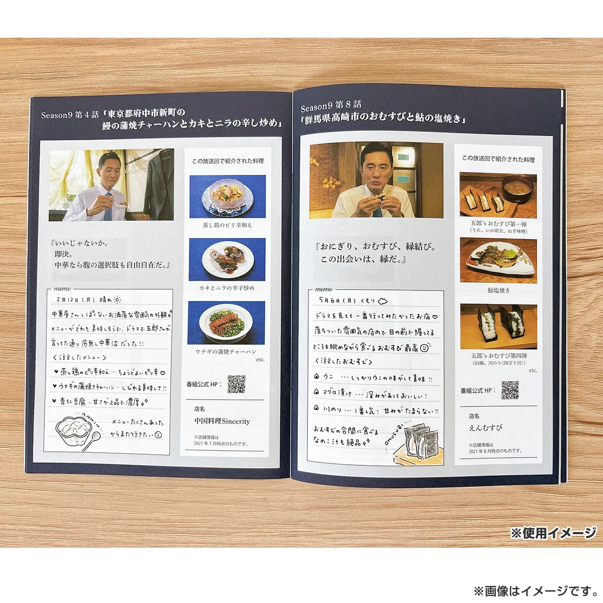 孤独のグルメ 食べ歩きノート