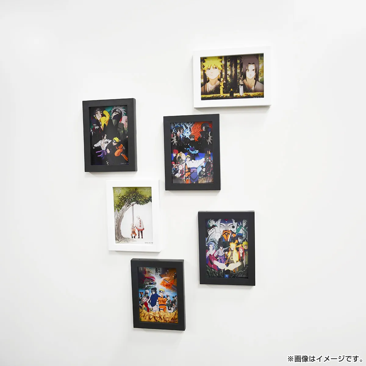 NARUTO ベースヤード　うちはマダラ　フレームマグネット　ミラー　購入特典 NARUTO ベースヤード うちはマダラ フレームマグネット ミラー