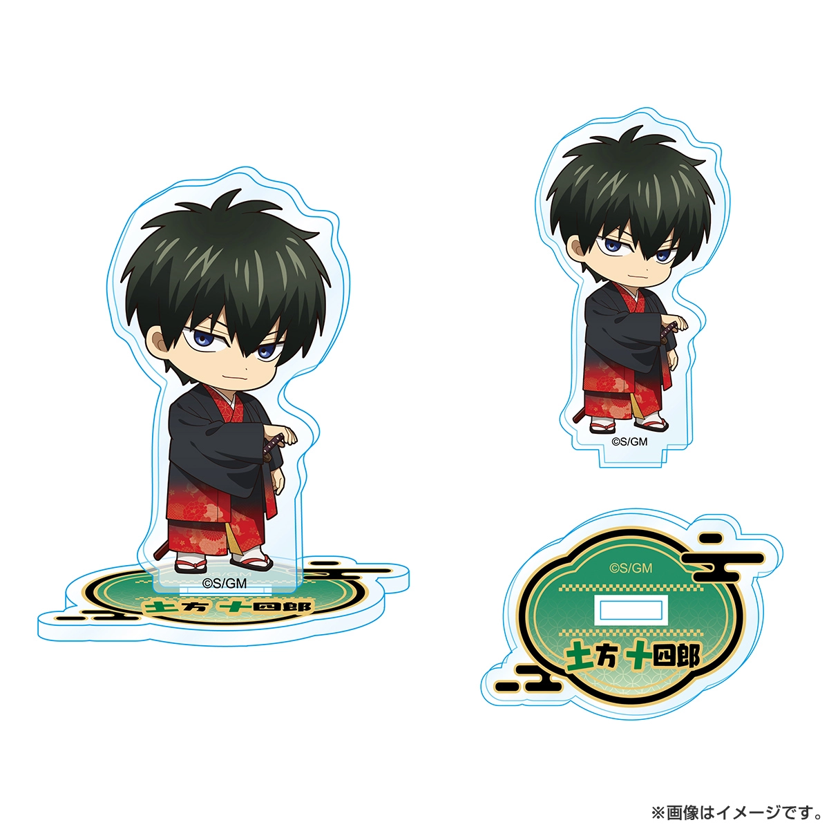 新劇場版 銀魂 -吉原大炎上- トレーディングぷちアクリルスタンド（和装「緋」）