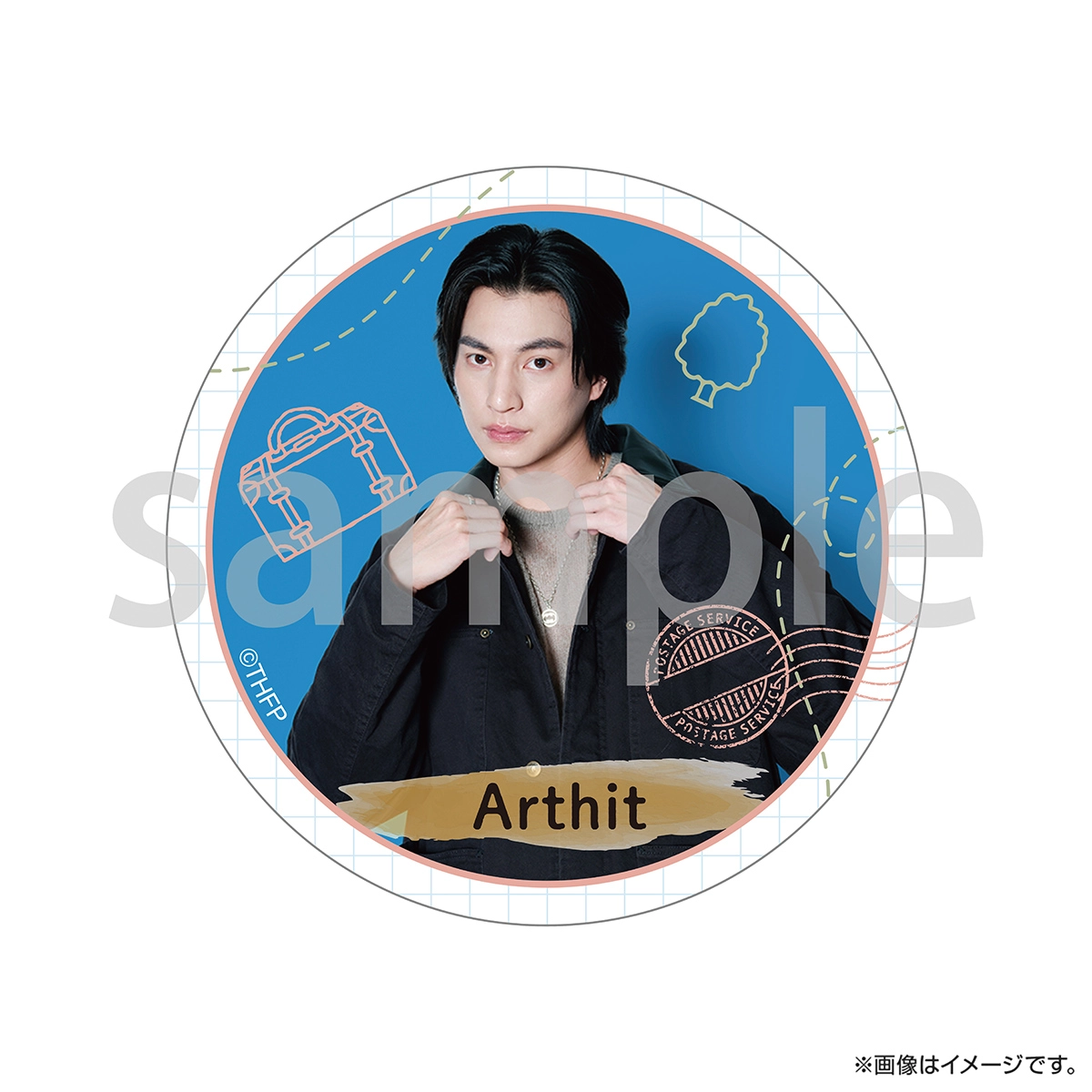 トウキョウホリデイ トレーディング缶バッジ（全8種）