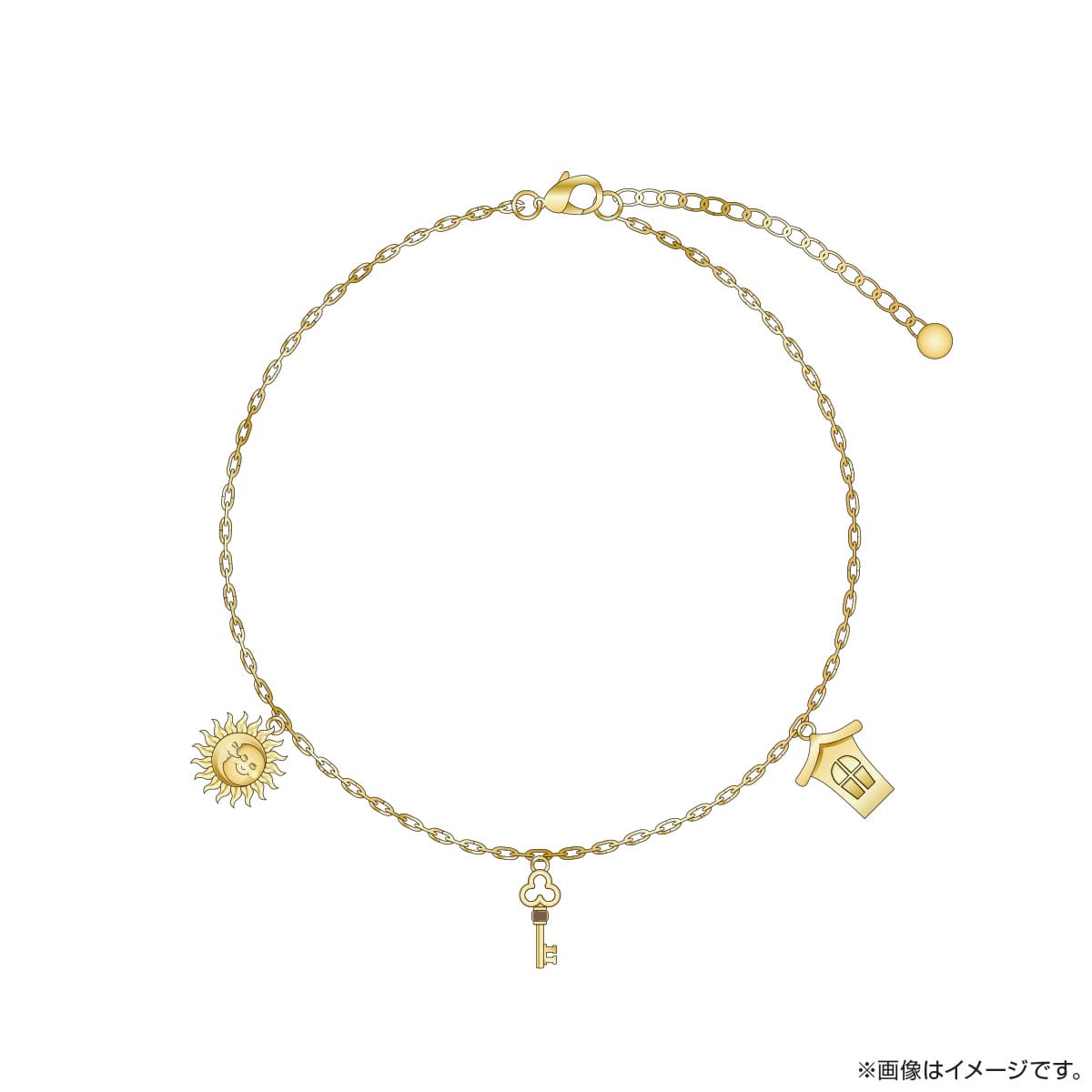 サクセス荘2 チャームブレスレット 302 サー「茶」