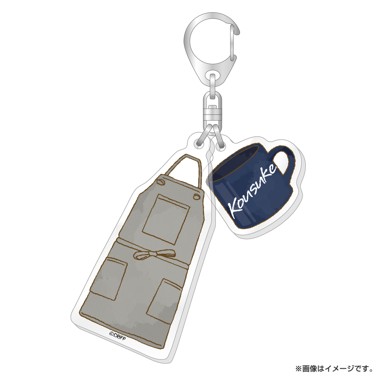 晩餐ブルース アクリルキーホルダー 佐藤耕助