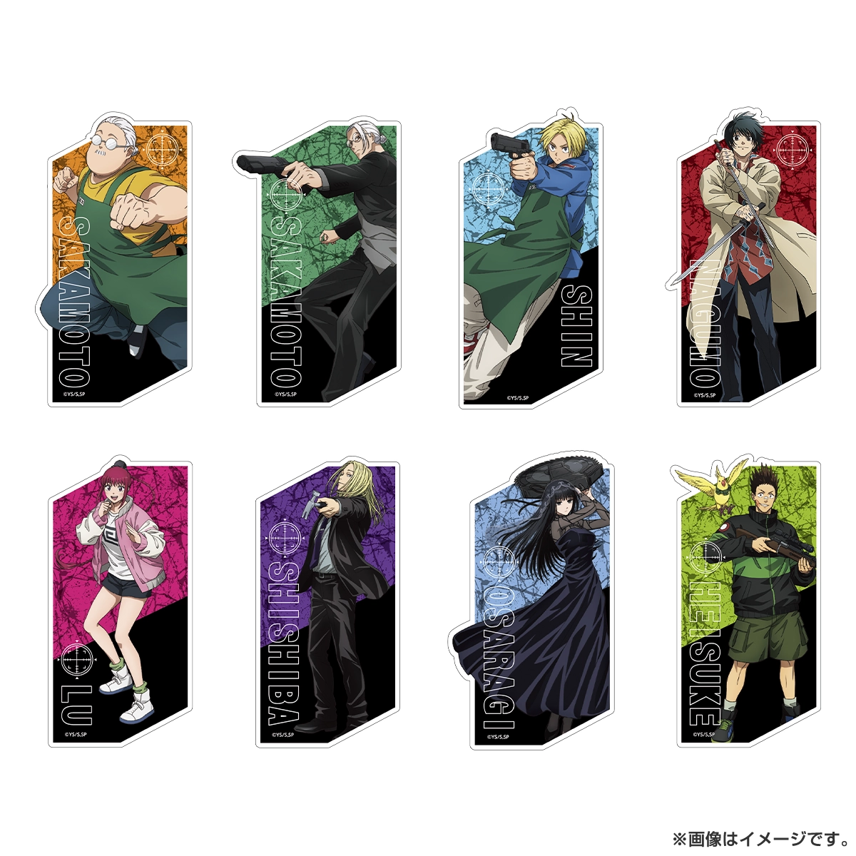 SAKAMOTO DAYS トレーディングステッカー SAKAMOTO DAYS トレーディングステッカー