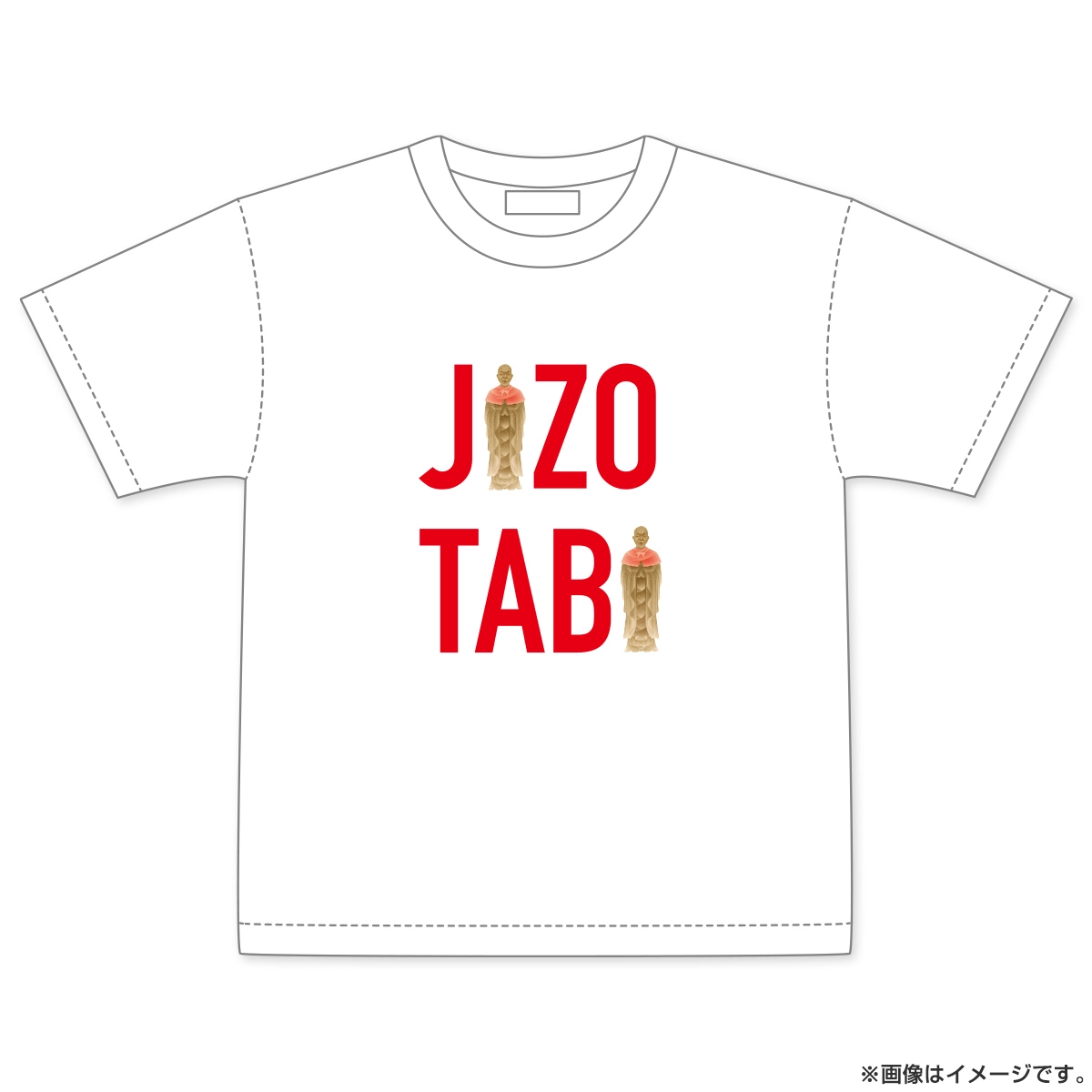 小峠地蔵 Tシャツ（JIZO TABI） Lサイズ