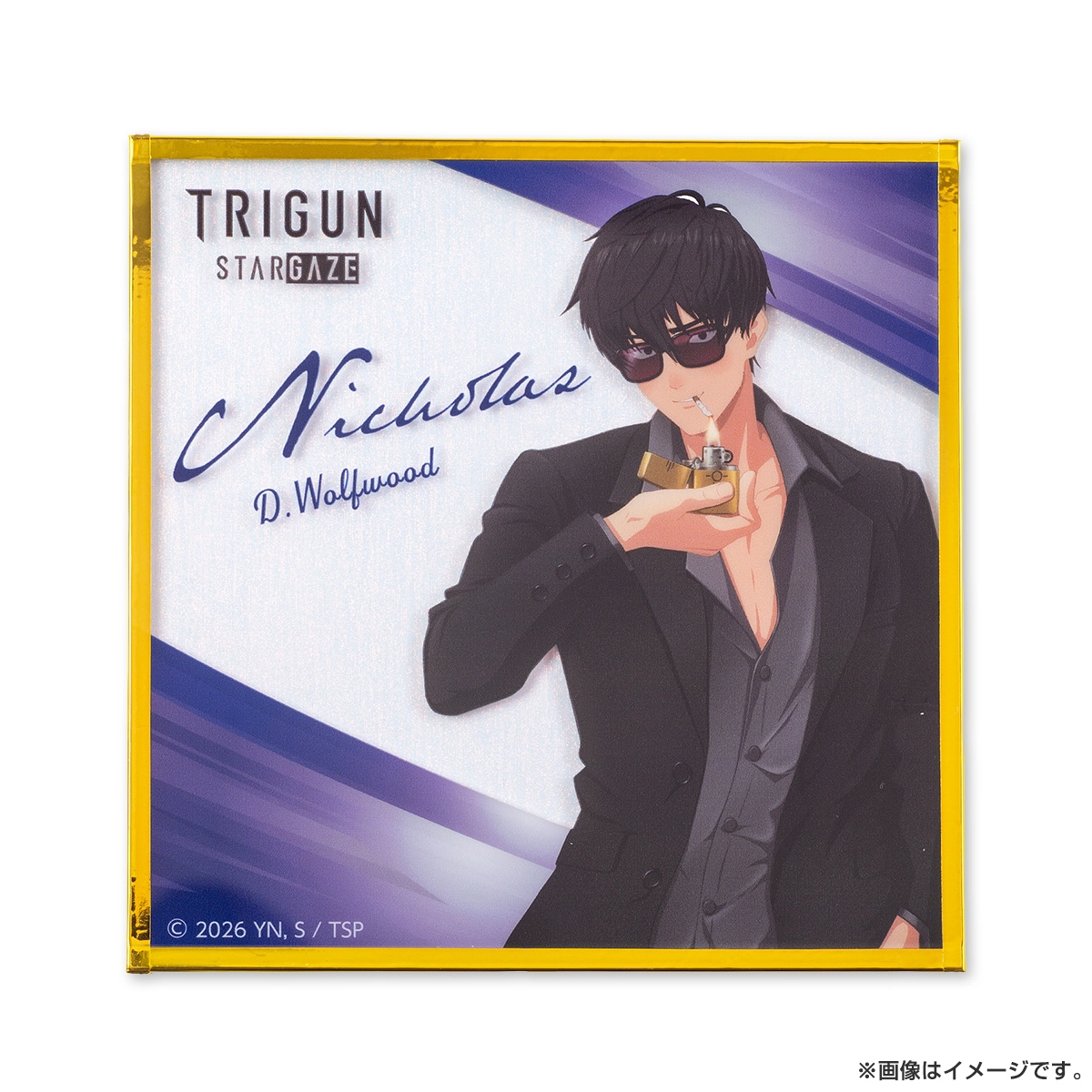 TRIGUN STARGAZE アクリル色紙 ニコラス