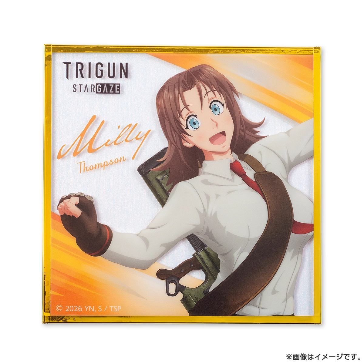 TRIGUN STARGAZE アクリル色紙 ミリィ