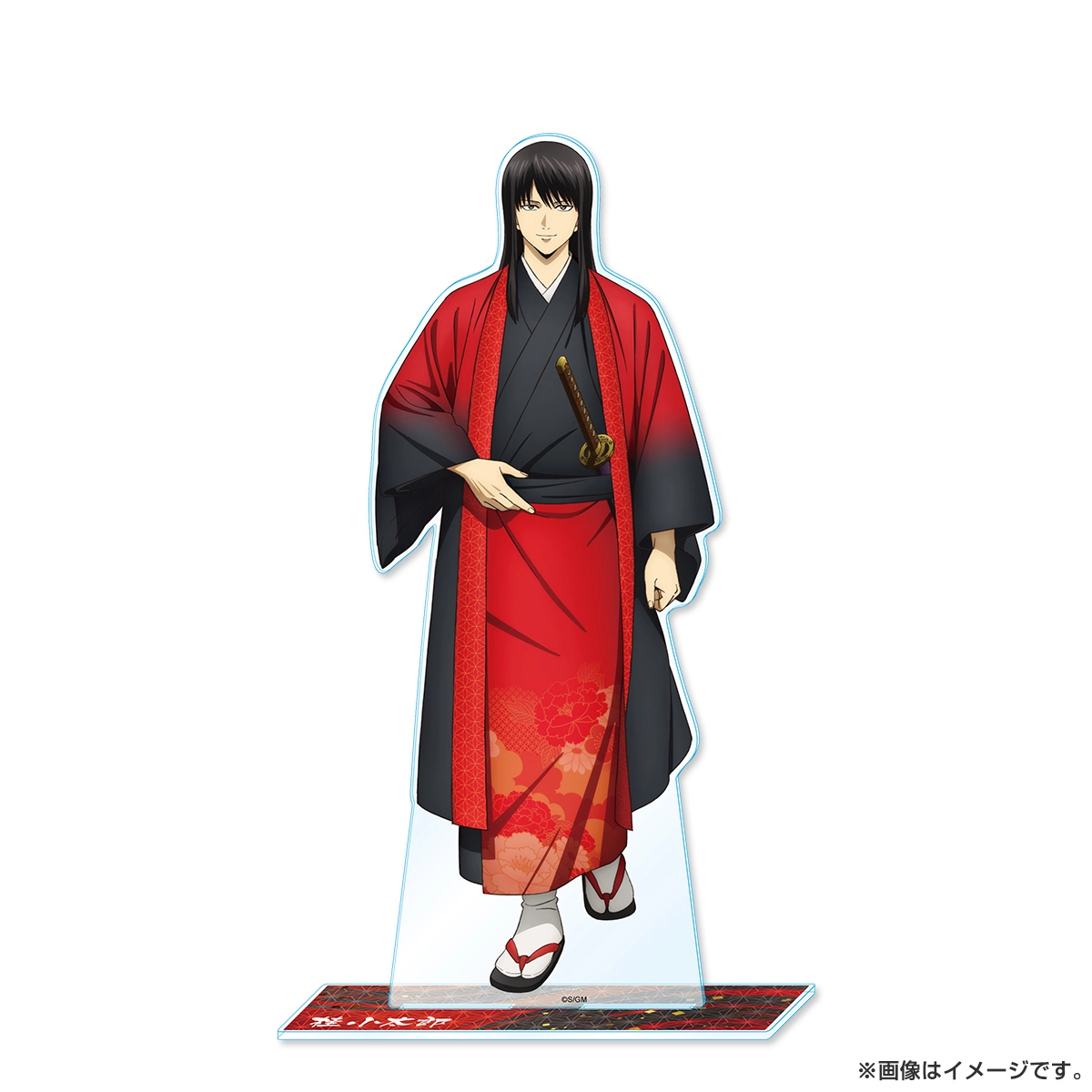 新劇場版 銀魂 -吉原大炎上- メガアクリルスタンド（和装「緋」）