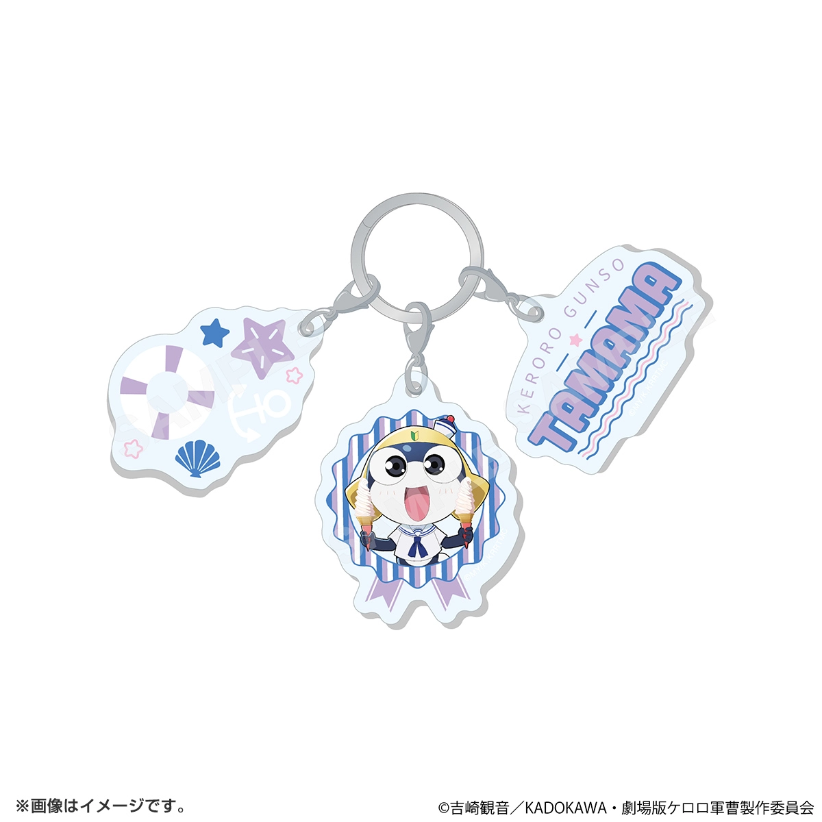 ケロロ軍曹 3連チャーム タママ