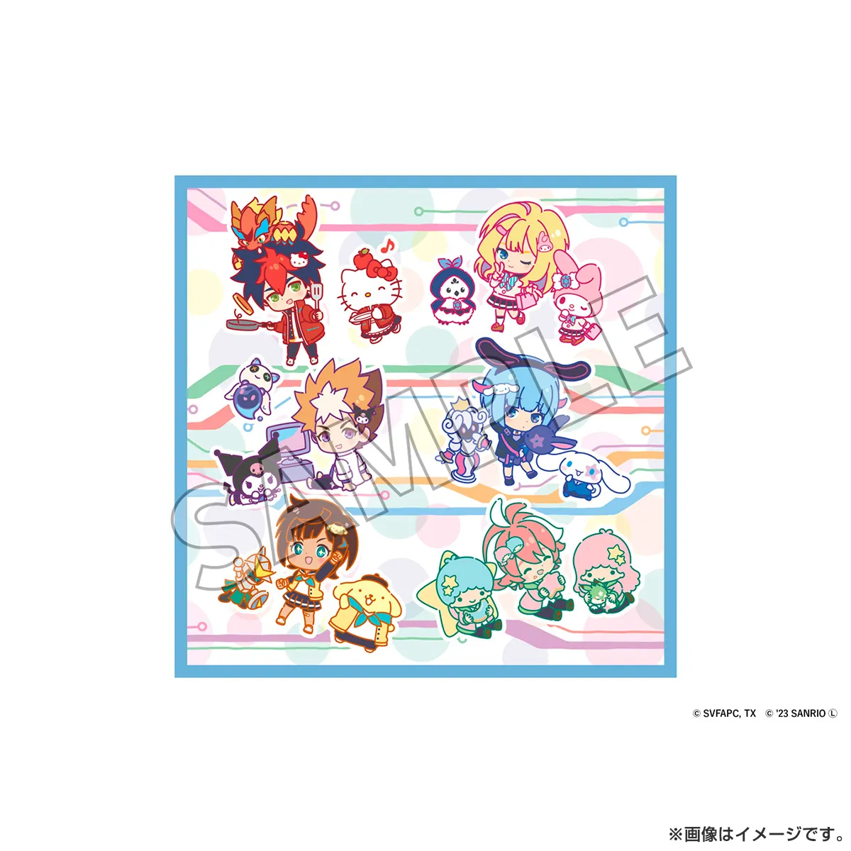 シャドウバースF×サンリオキャラクターズ コラボクリアファイル