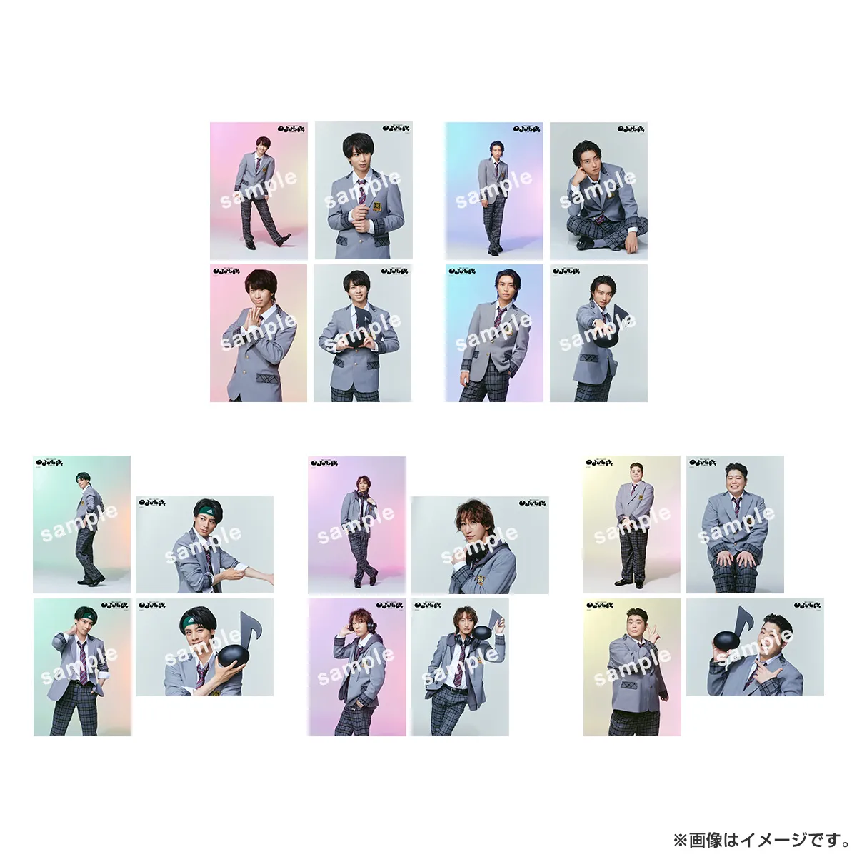 oddboys　ブロマイドセット【制服】