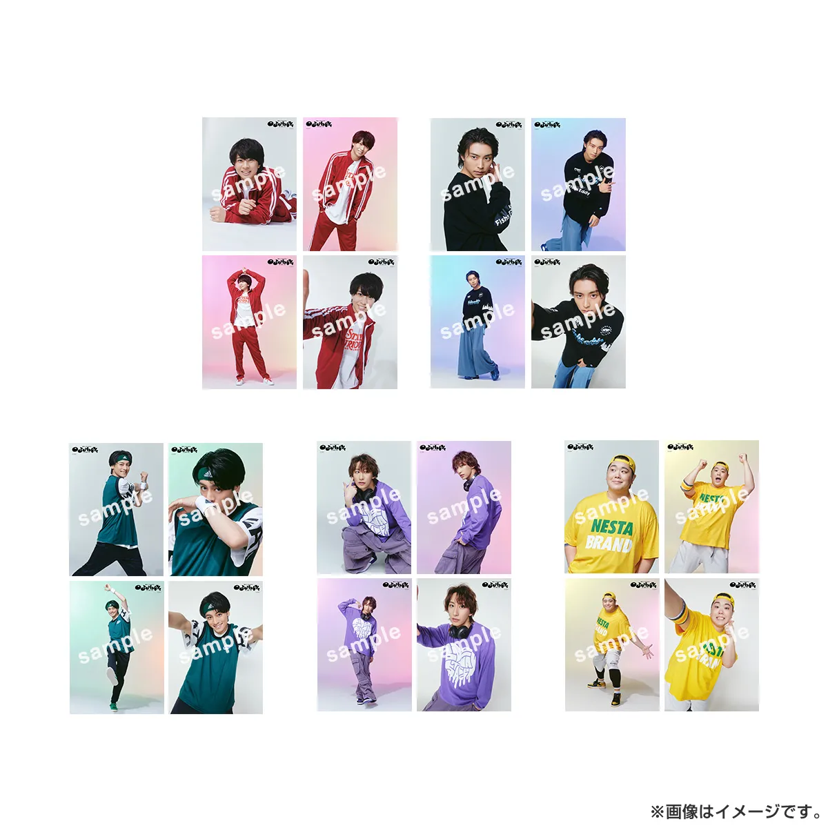 oddboys　ブロマイドセット【稽古着】