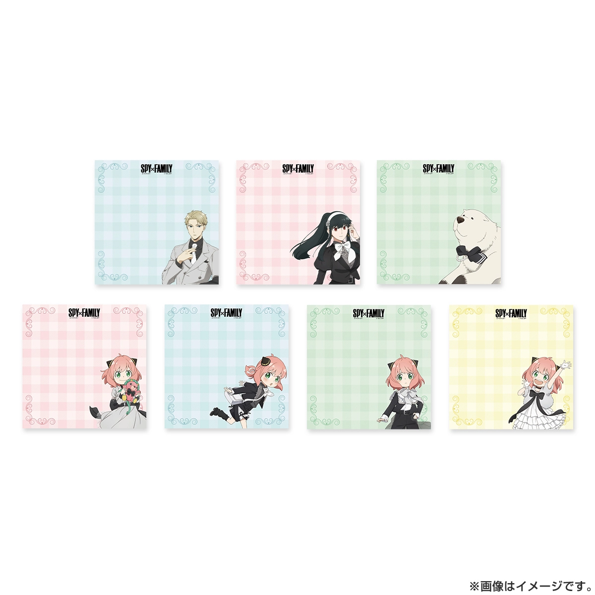 SPY×FAMILY メモ帳（モノクローム）