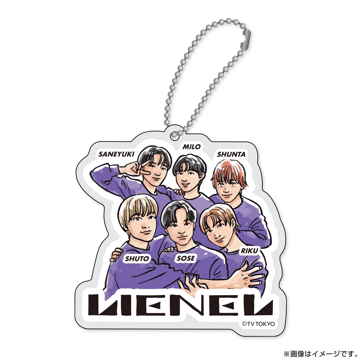 DAN! DAN! EBiDAN! presents Lienelアクリルキーホルダー